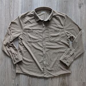 32 Degrees Men's Casual Button Down Shirt - Brown
